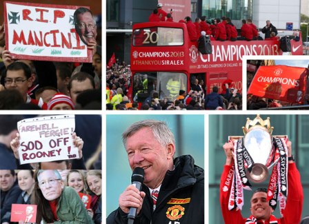 Lebih Hebat dari 99! Manchester United Parade di Bus Terbuka